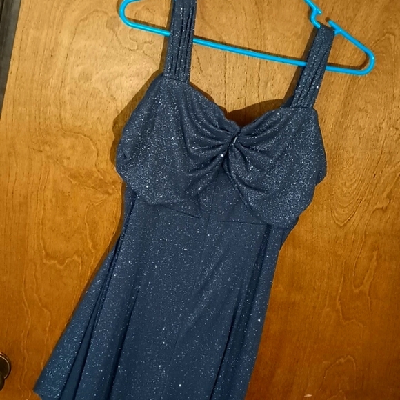 Alex Evenings Size 10 Blue Evening Gown - Picture 5 of 8